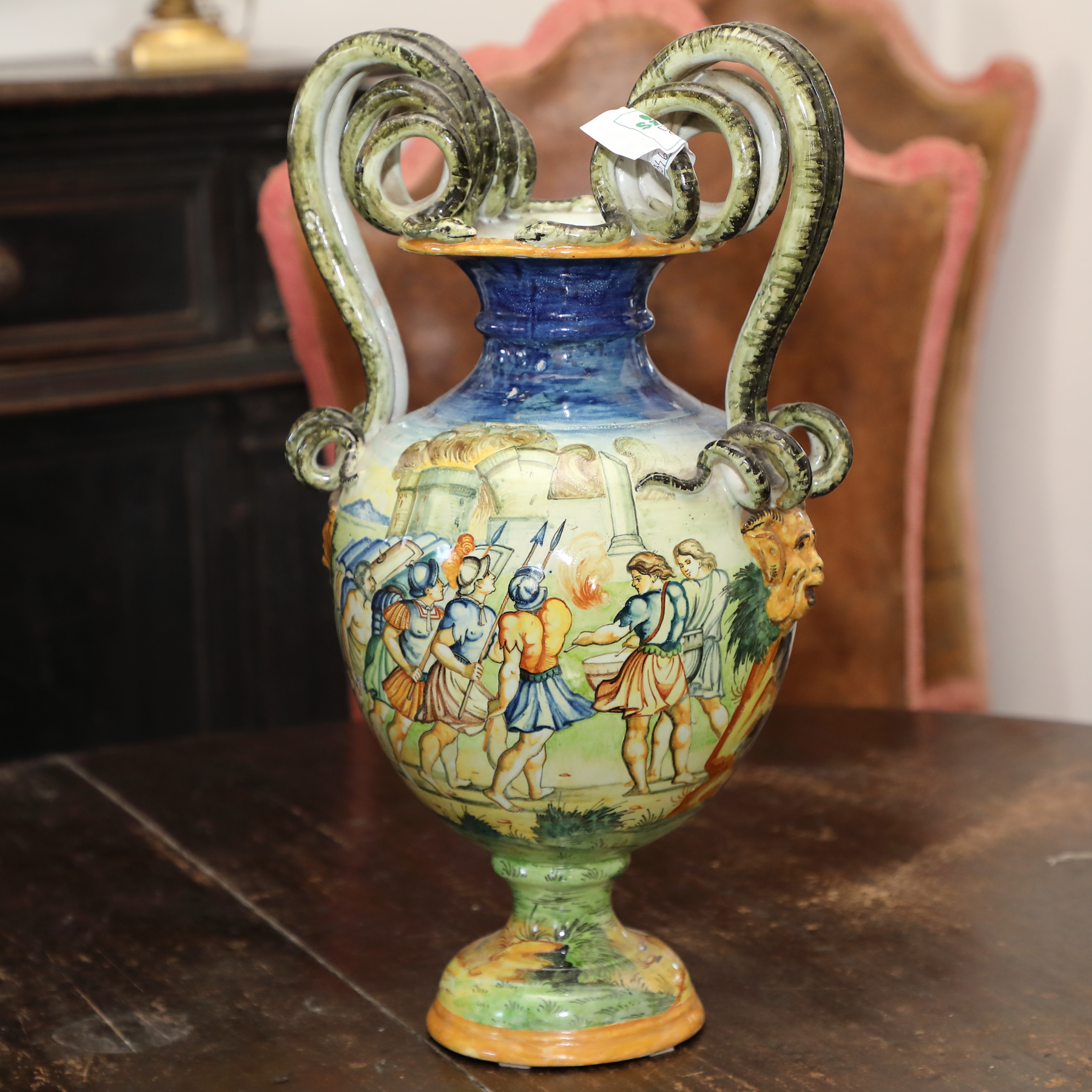 Coppia di elementi  in legno dorato origine italiana epoca 800 - Complementi d'arredo Coppia di elementi  in legno dorato origine italiana epoca 800 - Complementi d'arredo