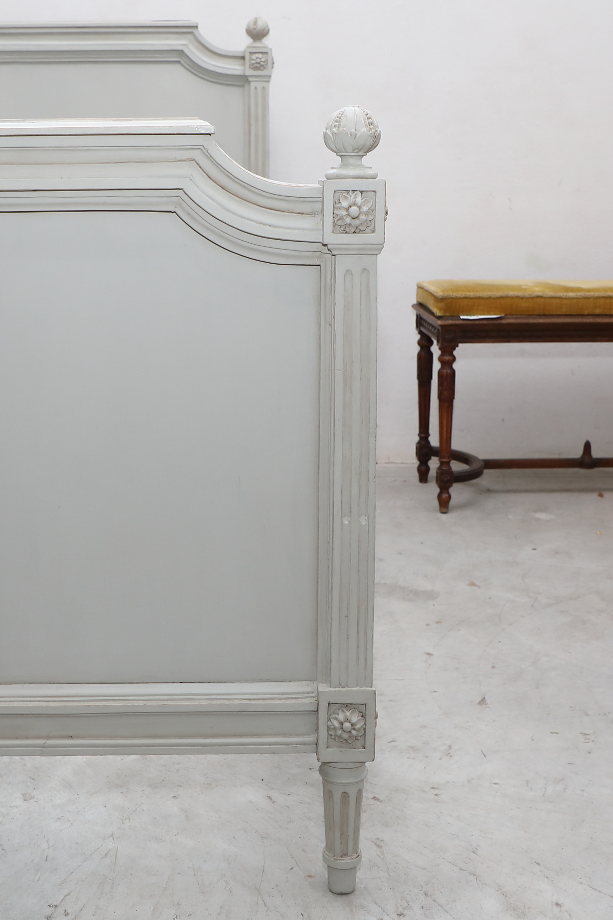 Letto matrimoniale  in legno laccato Napoleone III - Letti Letto matrimoniale  in legno laccato Napoleone III - Letti